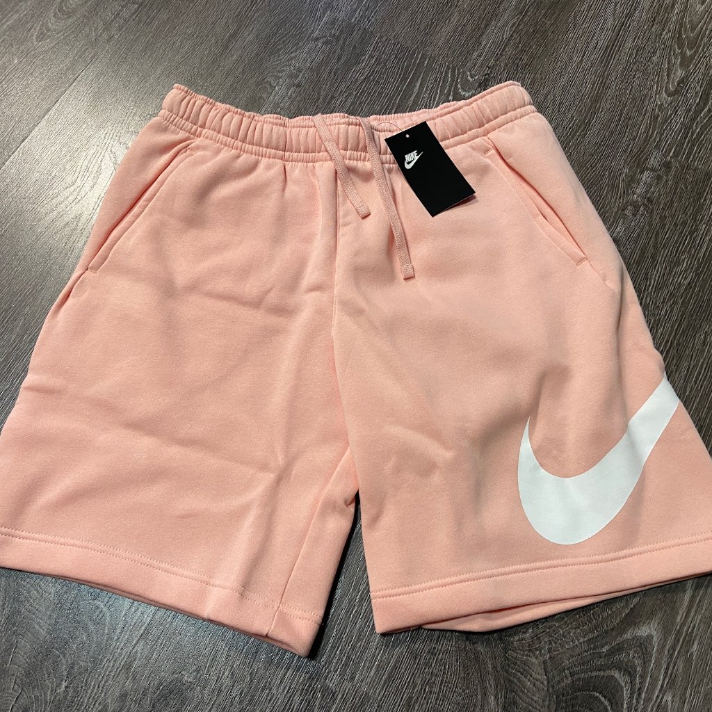 Nike Sportswear Club Fleece Shorts Arctic Orange Bv2721-800 Men's Size New
